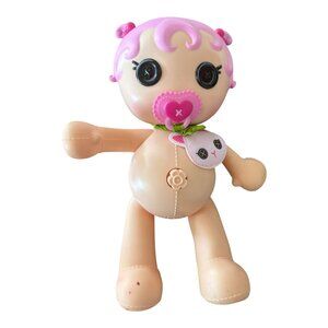 Lalaloopsy Baby Diaper Surprise Doll Full Size Pink Hair Black Button Eyes 2014